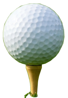 Golf ball on a Tee